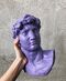 Фиолетовый арт-вазон Давид