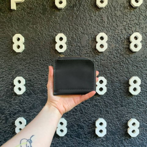 W028 кошелек чёрный