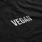 Чёрная футболка Vegan
