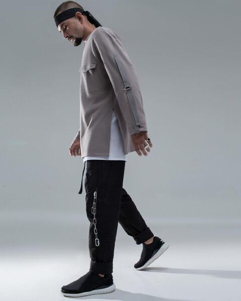 Лиловый свитшот