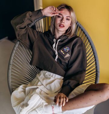 Кроп-худі Cacao