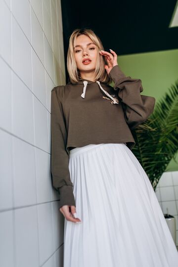 Кроп-худі Cacao