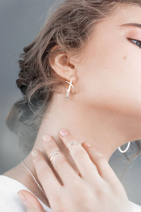 Сережки Space