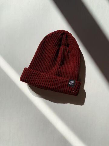 Шапка Crochet Red Wine