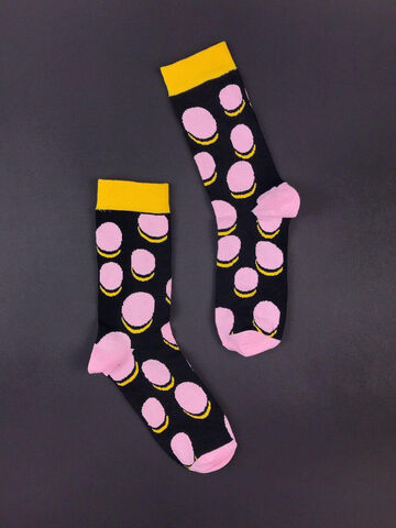 Носки Горохи Black