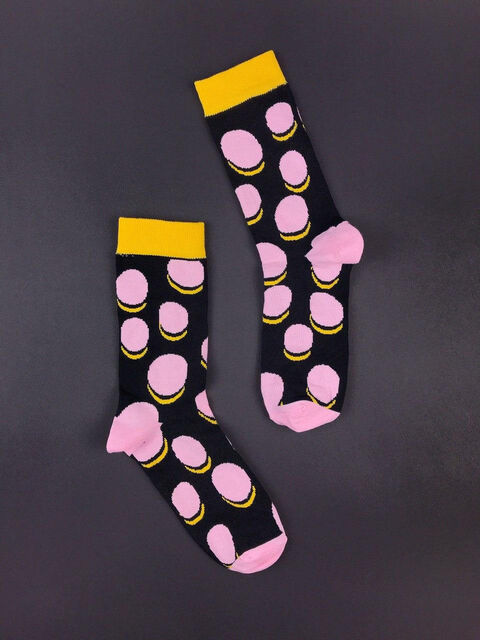 Носки Горохи Black