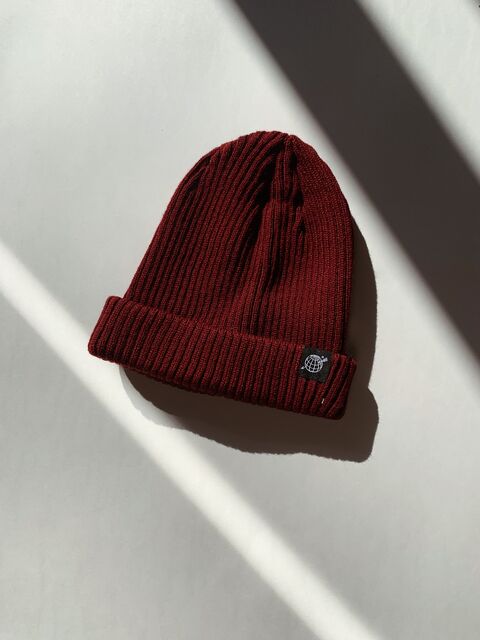 Hat Crochet Bordo