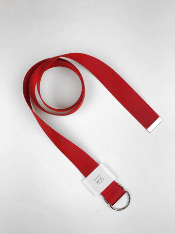 Червоний ремінь з нейлону