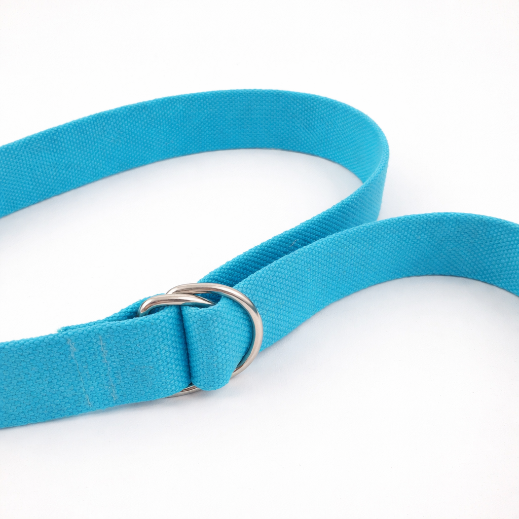Blue cotton belt