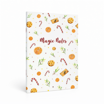 Notebook "Magic Notes with cookies"
