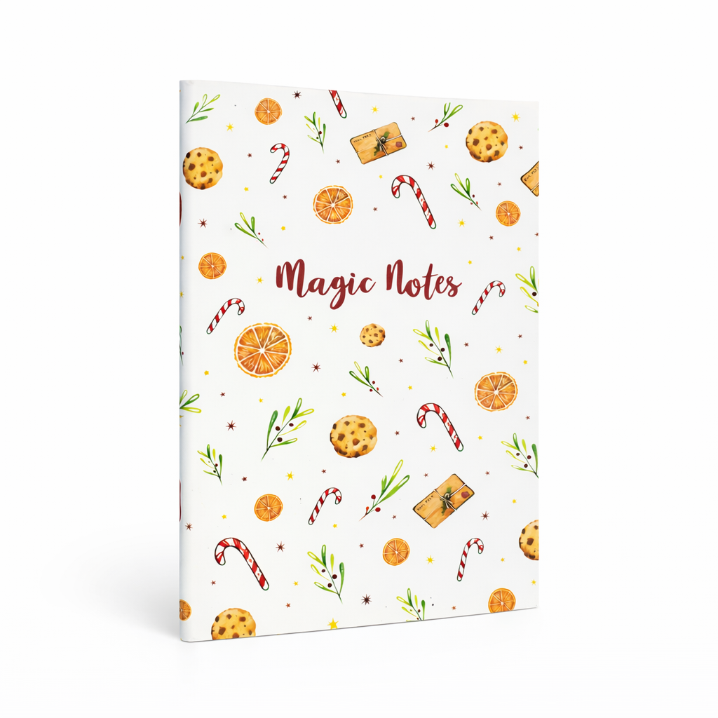 Notebook "Magic Notes with cookies"