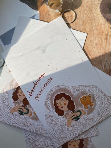 Postcard Procrastination