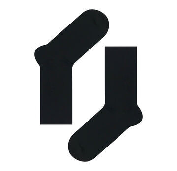 Чорні шкарпетки без резинки