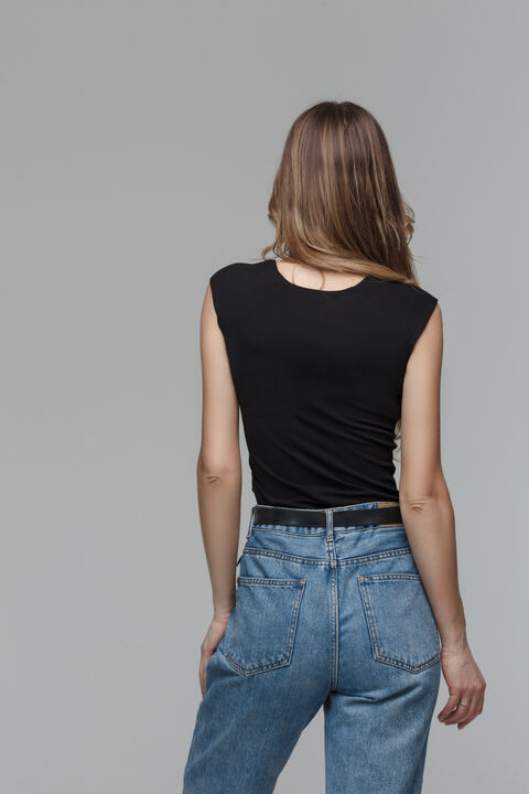 Чорне боді Gemini