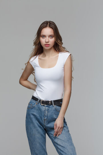 Біле боді Gemini