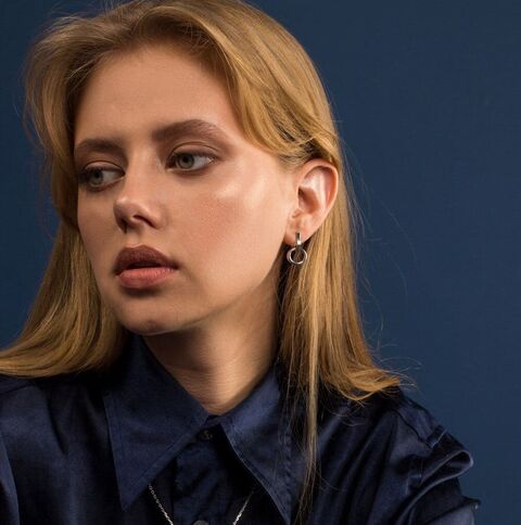 Сережки Circle