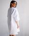 Белое платье-балахон