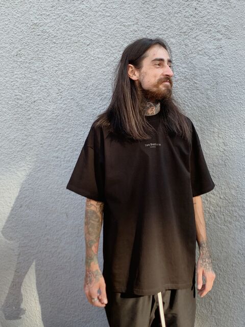 Black T-Shirt with Print