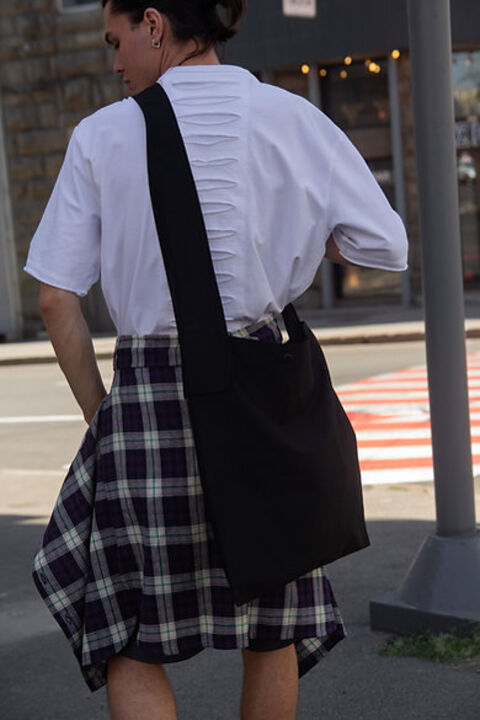 Чорний шопер 50 на 50