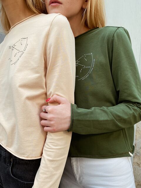Beige longsleeve Pole Star Monday