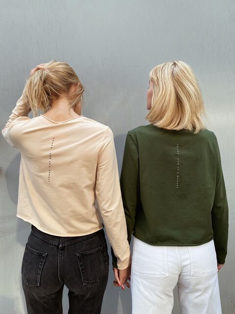 Beige longsleeve Pole Star Monday