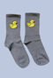 Темно-сірі шкарпетки Качечка