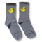 Dark grey socks Duck