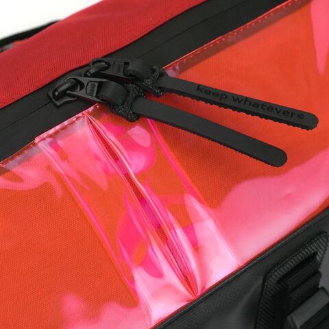 Red bag Arakawa mid size Cordura
