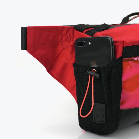 Red bag Arakawa mid size Cordura