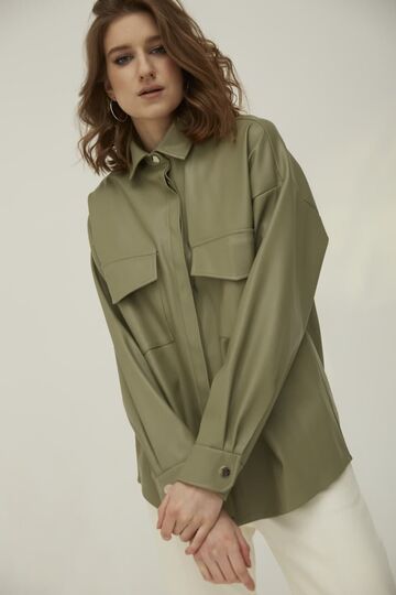 Оливкова сорочка Enjoy