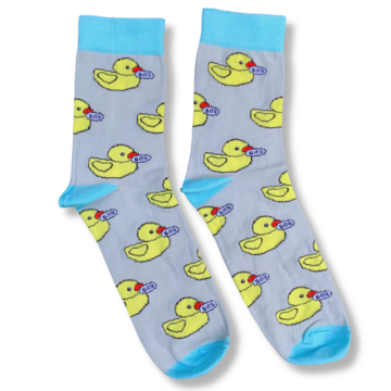 Grey socks Ducks