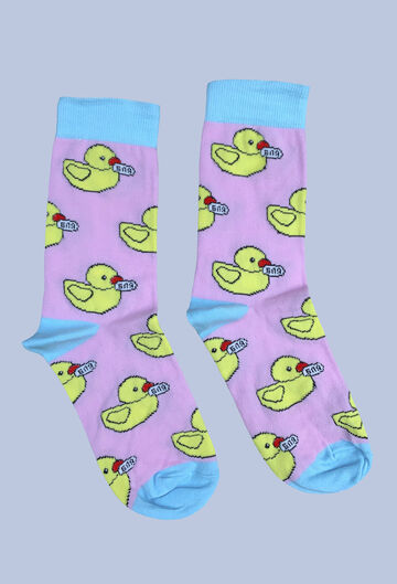 Pink socks Duck