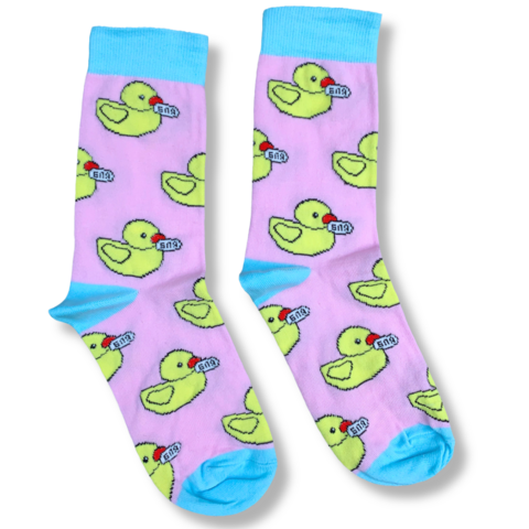 Pink socks Duck