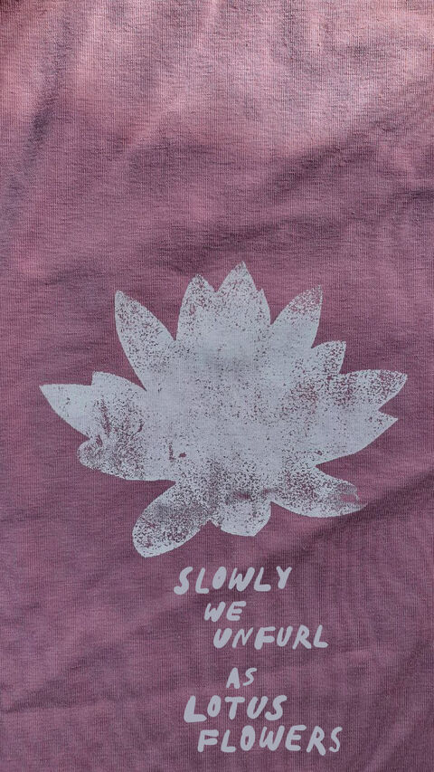 Pink longsleeve Lotus