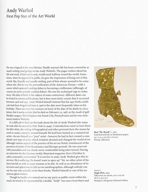 Warhol by Klaus Honnef