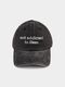 Denim Cap "Not Addicted to Likes"