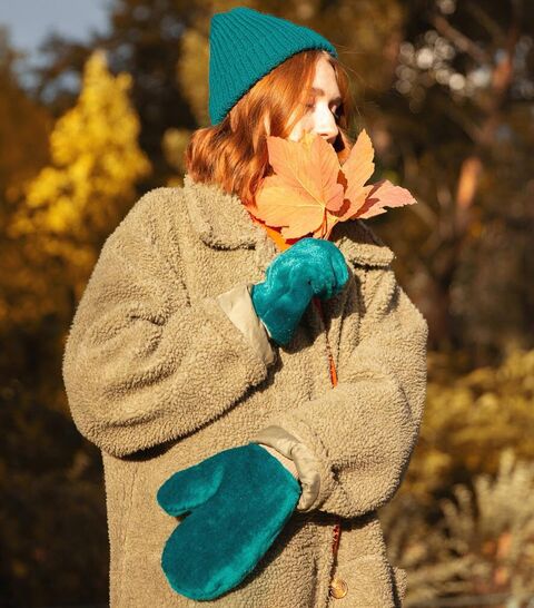 Зелені рукавички