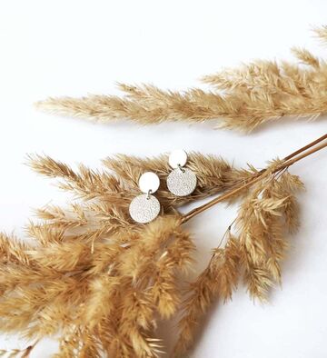 Сережки «Молекули»