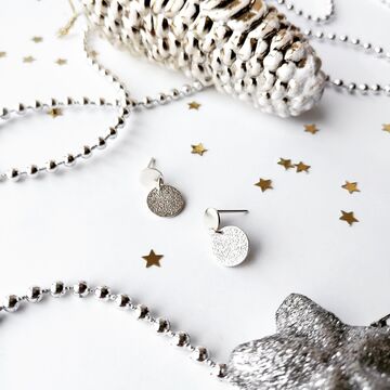 Сережки «Молекули»