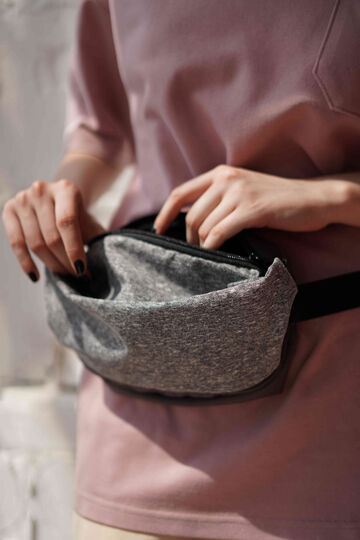 Поясна сумка Stratum Grey