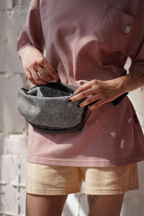 Поясна сумка Stratum Grey