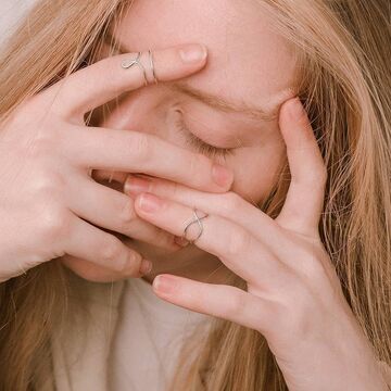 Каблучка Плетена вісімка