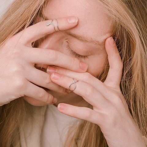 Каблучка Плетена вісімка