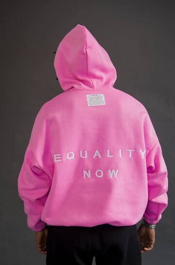 Розовое худи Equality Now