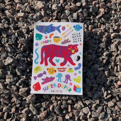 Лист стікерів Superduper