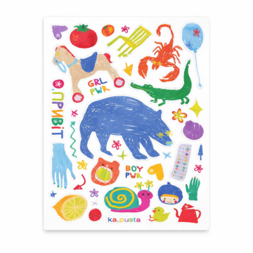 Sticker sheet Oh hello