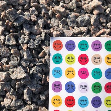 Face stickers sheet