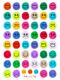 Face stickers sheet