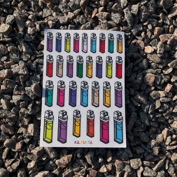 Sticker sheet Lighter
