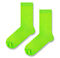 Plain green socks